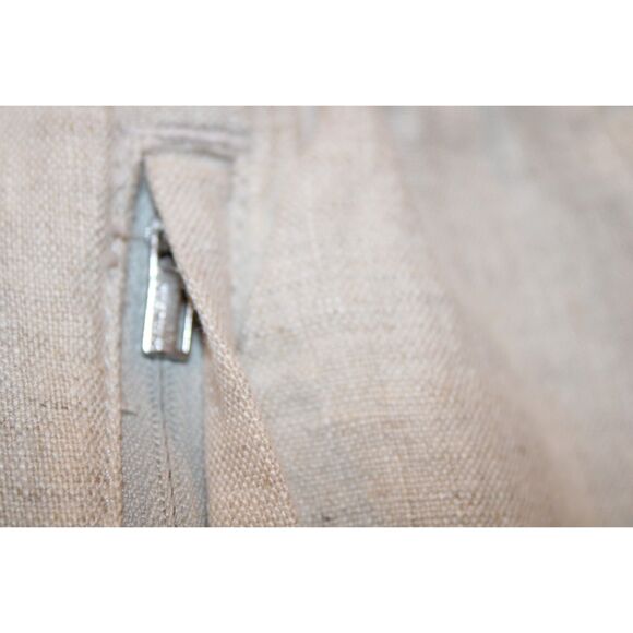 Athleta Retreat Linen High Rise Wide Leg Pant oatmeal size xxsmall - Picture 5 of 11